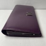 Givenchy Purple Jeweled 4G Logo Kiss Lock Long Wallet - Preowned Photo 3