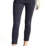 DL1961  Florence Cropped Mid-Rise Instasculpt Skinny Memphis Animal Print Jeans Photo 0