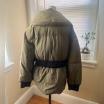 Ba&sh  designer Dayma olive green and black puffer jacket size L Photo 6