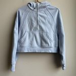 Lululemon  Scuba Oversized 1/2 Zip Hoodie Light Blue 2024 Release Size XS / SMALL Photo 0