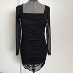 Nasty Gal | NWT | On Our Mesh Behavior Ruched Bodycon Dress Photo 2