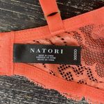 Natori  Coral Orange Feathers Plunge T Shirt Bra 30DDD Photo 4