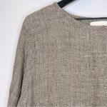 Flax Linen Lagenlook Long Sleeve Maxi Dress Size Large Photo 3