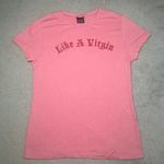 Wish 1984 VTG Rare Like A Virgin Pink T-Shirt Photo 0