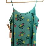 1. State  NEW Floral Printed Crinkle Detail Scoop Neck Sleeveless Cami Size M Photo 2