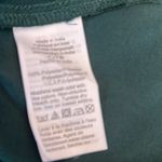 J.Crew Women’s Deep Teal satin Wrap Blouse Photo 6