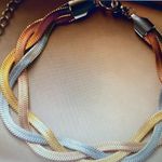 Antiana Accesorio™ 18K Gold IP Stainless Steel Bracelet & Necklace Set Photo 5