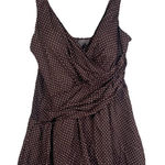 MiracleSuit Brown Polka Dot PIN POINT OCEANUS ONE PIECE SWIMSUIT PLUS SIZE 22 W Photo 0