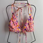 Kulani Kinis NWOT  Daisy Dreamer Panel Halter Bikini Top Photo 2