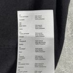 Claudie Pierlot Shirt Women Small Black Grommets Neutral Minimal‎ Gothic Grunge Photo 8