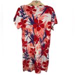 VILEBREQUIN TERRY CLOTH SHORT SLEEVE PINK PURPLE WHITE BEACH COVERUP DRESS XS Photo 2