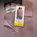 Weatherproof Vintage Cotton Cap Sleeve Sweater Photo 2