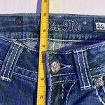 Miss Me Dark Blue Bermuda Jean Shorts size 26 Photo 3