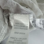 Eileen West Cream Lace Accent nightgown size large White Photo 4