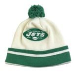 Mitchell & Ness  New York Jets NFL White Green Cuff Knit Beanie Winter Cap Hat OS Photo 0