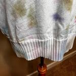 AQUA Bloomingdale's  Tie Dye Sweater Boho Size M Lightweight Vacation Sweater Photo 4