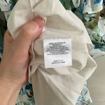 Badgley Mischka Badgley Mishka Women’s Blue 0 Floral Ruffle Trim Dress Flaw Photo 2