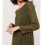 WHIT Willa Tiered Ruffle Maxi Dress Yellow Size 2 Photo 6