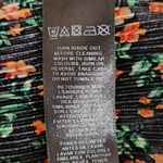 ASOS  Black Floral V-Neck Dress Size 14 Wedding Guest Dress Photo 9