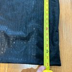 Naked Wardrobe NWT The Crocodile Midi Skirt in Black Bodycon Faux Leather Small Photo 6