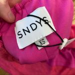 Elle SNDYS  Cut Out One Shoulder Mini Dress in Pink Photo 3