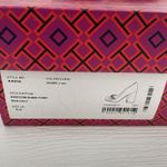 Tory Burch NIB Ivory Addison Pump Box Calf Heels Women's Sz 5.5 Shoes NEW 44916 Photo 9