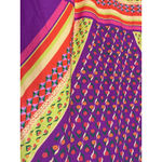 Colcci  Women's Cotton Purple Floral Crop Top Size L Photo 3