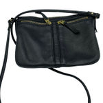 Fossil Elise Black Pebbled Leather Handbag Crossbody Purse Minimalist Casual Photo 0