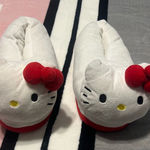 Hello Kitty  White and Red Slippers Photo 0