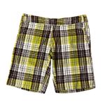 Billabong  Shorts Juniors 9 Used Brown Plaid Y2K Photo 2