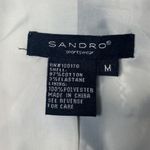 Sandro  black and white floral blazer M Photo 5