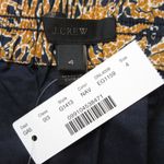 J.Crew NWT x Drake's A-line in Navy Giraffe Print Pull-on Skirt 4 Photo 1