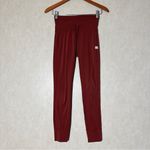 Vuori Women’s Daily Leggings Pull On 25” High Rise Drawstring in Burnt Sienne XS Photo 2