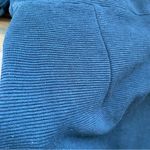 Boden Midi Short Sleeve Semi Open back Zipper Ribbed Dress Black Size 6P Photo 3