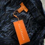 Parker Gigi Tie Waist Wide Leg Pants Animal Print Purple Black Size XL New w/Tag Photo 6