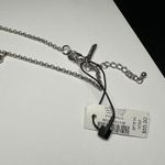 White House | Black Market  Long Beaded Y Drop Necklace Two Tone Blue Green NWT Photo 5