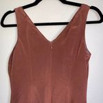 Hugo Buscati Brown Silk Mini Dress Photo 3