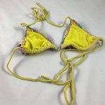 Xhilaration Yw floral fringe triangle bikini top Photo 4