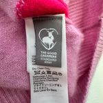 J.Crew  V-Neck Cashmere Sweater Vest in Pink, Orange and Red Argyle Size Medium Photo 3