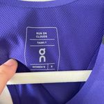 on cloud NWT Never Worn Purple Athletic Tank Photo 3
