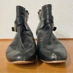 Coach  Pauline Leather w/ Buckle Detail Zip Up Ankle Boots Size 8 Photo 4