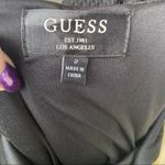 Guess black fit & flare dress with bow back detail Photo 14