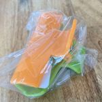 Urban Outfitters  Orange and Green Claw Clip Photo 2