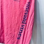Vineyard Vines  Women's Pink T shirt Longsleeve Size X-Small Photo 3
