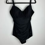 Miracle suit Rialto Ruched Slimming One Piece Swimsuit Size 16 Glam Vegas Photo 2
