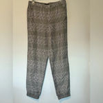 NWT Oat New York Pants Women’s Size XS Black & White Plaid Elastic Ankle & Waist Photo 1