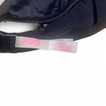 PINK - Victoria's Secret Victoria’s Secret PINK black wear everywear t-shirt lightly lined bra Photo 3