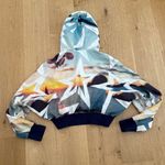 Perfect Moment Cropped Hoodie Size L White Blue Red Yellow Size L Photo 3