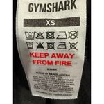 Gymshark  XS Black Long Sleeve Crewneck Pullover oversized Activewear Sweatshirt Photo 4