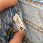 PacSun ‎ Women's Dad Jeans Size 27 Light Wash Distressed Button Fly Photo 5